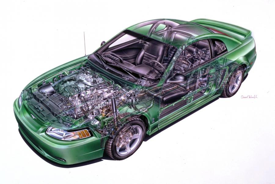  Ford Mustang SVT Cobra 1999 года  (фото 11 из 32)